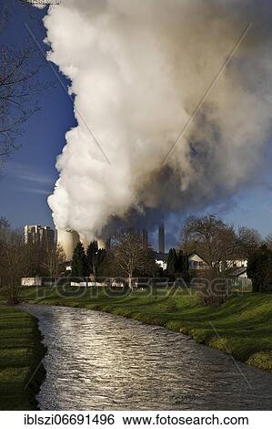 The river Inde with the Weisweiler lignite-fired power plant, Inden, North Rhine-Westphalia, Germany, Europe View Large Photo Image Stock Photograph - The river Inde with the Weisweiler lignite-fired power plant, Inden, North Rhine-Westphalia, Germany, Europe. Fotosearch