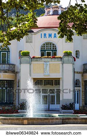 Thermal Spa Irma Spa, Kupelny Park, Piešťany Slovakia View Large Photo Image Picture - Thermal Spa Irma Spa, Kupelny Park, Piešťany Slovakia. Fotosearch