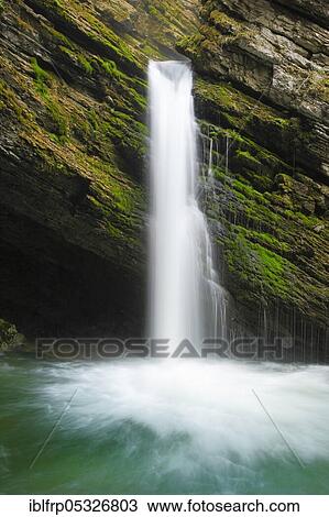 Stock Image - Thur waterfalls, Thur waterfalls, Thur waterfalls, Thur, St. Gallen, Switzerland, Europe. Fotosearch