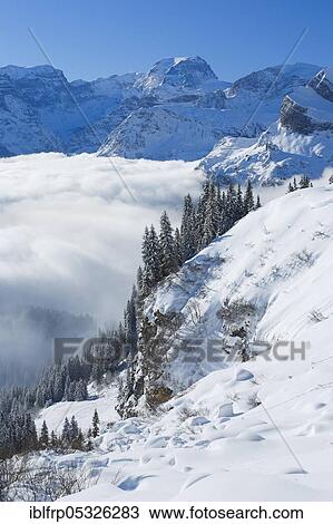 Stock Image - Toedi, Glarus Alps, Switzerland, Tödi, Europe. Fotosearch