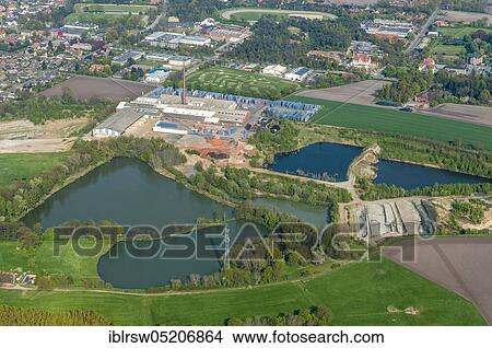 Picture - Tonbergsee, Vechta, County of Vechta, Lower Saxony, Germany, Europe. Fotosearch