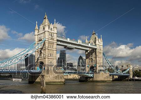 Stock Image - Tower Bridge, London, England, United Kingdom, Europe. Fotosearch