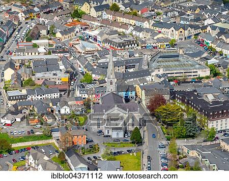 Town centre, cathedral, Ennis, County Clare, Ireland, Europe View Large Photo Image Stock Image - Town centre, cathedral, Ennis, County Clare, Ireland, Europe. Fotosearch