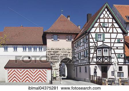Town gate, Mühlheim an der Donau, Upper Danube Nature Park, Swabian Jura, Baden-Württemberg, Germany, Europe View Large Photo Image Stock Image - Town gate, Mühlheim an der Donau, Upper Danube Nature Park, Swabian Jura, Baden-Württemberg, Germany, Europe. Fotosearch