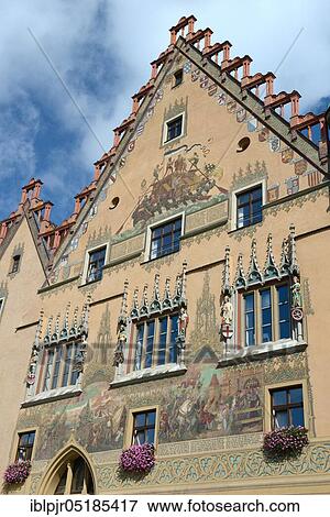 Town Hall, Ulm, Baden-Wuerttemberg, Germany, Europe View Large Photo Image Stock Photo - Town Hall, Ulm, Baden-Wuerttemberg, Germany, Europe. Fotosearch