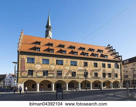 townhall, Ulm, Upper Swabia, Swabia, Baden-Württemberg, Germany, Europe View Large Photo Image Picture - townhall, Ulm, Upper Swabia, Swabia, Baden-Württemberg, Germany, Europe. Fotosearch