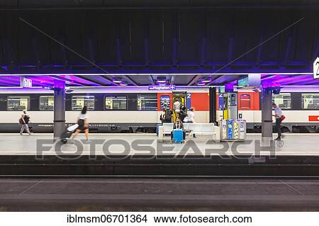 Train at Zurich Airport (ZRH) station in the, Zurich, Switzerland, Europe View Large Photo Image Picture - Train at Zurich Airport (ZRH) station in the, Zurich, Switzerland, Europe. Fotosearch