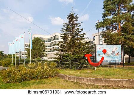 Stock Image - TUI Headquarters Headquarters Hanover, Hanover, Germany, Europe. Fotosearch