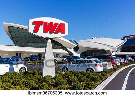 TWA Hotel Terminal at New York Airport, USA, North America View Large Photo Image Stock Photography - TWA Hotel Terminal at New York Airport, USA, North America. Fotosearch