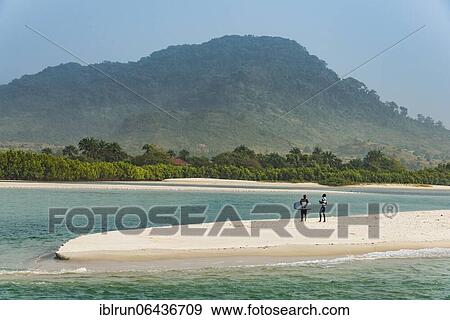 Two mile beach, Sierra Leone, Africa View Large Photo Image Stock Photo - Two mile beach, Sierra Leone, Africa. Fotosearch