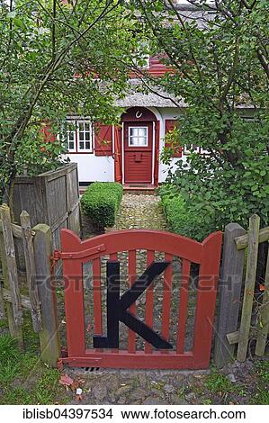 Typical entrance, old Frisian house, thatched roof, Keitum, Sylt, North Frisian Islands, North Frisia, Schleswig-Holstein, Germany, Europe View Large Photo Image Picture - Typical entrance, old Frisian house, thatched roof, Keitum, Sylt, North Frisian Islands, North Frisia, Schleswig-Holstein, Germany, Europe. Fotosearch