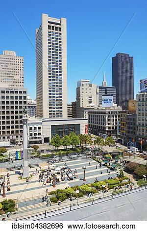 Union Square, San Francisco, California, USA, North America View Large Photo Image Stock Photograph - Union Square, San Francisco, California, USA, North America. Fotosearch