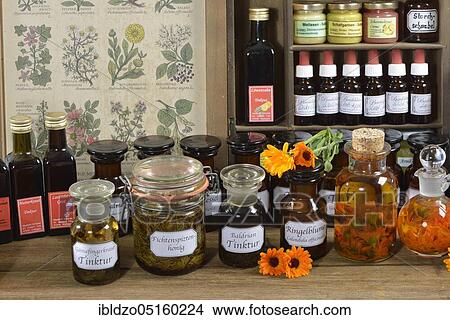 Various (tincture) en, ointments, teas View Large Photo Image Picture - Various (tincture) en, ointments, teas. Fotosearch