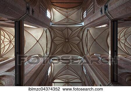 Vault of George Church, Gothic brick building, Wismar, Mecklenburg-Western Pomerania, Germany, Europe View Large Photo Image Stock Image - Vault of George Church, Gothic brick building, Wismar, Mecklenburg-Western Pomerania, Germany, Europe. Fotosearch