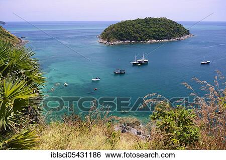 View from Black Rock viewpoint, Phuket, Thailand, Asia View Large Photo Image Stock Photograph - View from Black Rock viewpoint, Phuket, Thailand, Asia. Fotosearch