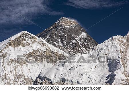 View from Kala Patthar to Mount Everest, 8848 m, Chomolungma, Sagarmatha, Sagarmatha National Park, Khumbu Himal, Himalaya, Nepal, Asia View Large Photo Image Stock Image - View from Kala Patthar to Mount Everest, 8848 m, Chomolungma, Sagarmatha, Sagarmatha National Park, Khumbu Himal, Himalaya, Nepal, Asia. Fotosearch