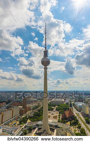View of TV Tower from Park Inn Hotel, Berlin-Mitte, Berlin, Germany, Europe View Large Photo Image Stock Photograph - View of TV Tower from Park Inn Hotel, Berlin-Mitte, Berlin, Germany, Europe. Fotosearch