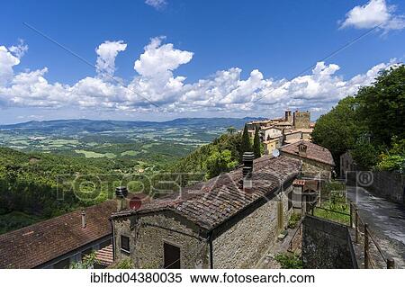 View over houses towards valley, Sassa, Tuscany, Italy, Europe View Large Photo Image Stock Photography - View over houses towards valley, Sassa, Tuscany, Italy, Europe. Fotosearch