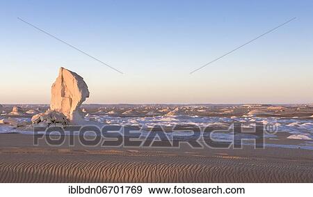 View over the white desert at dusk, Western Libyan desert, Egypt, Africa View Large Photo Image Stock Photo - View over the white desert at dusk, Western Libyan desert, Egypt, Africa. Fotosearch