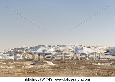 View over the white desert, Western Libyan desert, Egypt, Africa View Large Photo Image Stock Photo - View over the white desert, Western Libyan desert, Egypt, Africa. Fotosearch
