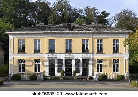 Stock Image - Villa Belriguardo, Tiergartenstraße, Kleve, Lower Rhine, North Rhine-Westphalia, Germany, Europe. Fotosearch