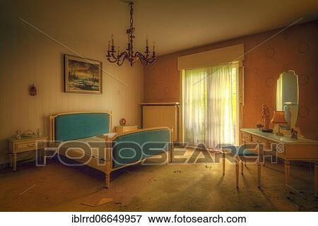 Stock Photo - Villa, Lost Place, Belgium, Europe. Fotosearch