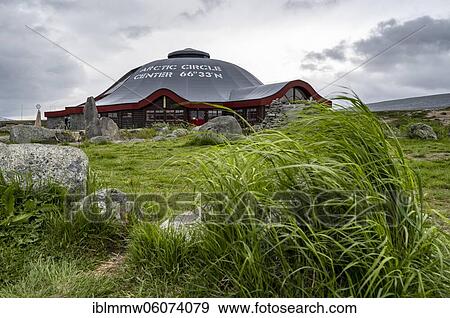 Visitor Center, Arctic Circle Center, at the Arctic Circle, Saltfjellet, Rana, Nordland, Norway, Europe View Large Photo Image Stock Photo - Visitor Center, Arctic Circle Center, at the Arctic Circle, Saltfjellet, Rana, Nordland, Norway, Europe. Fotosearch