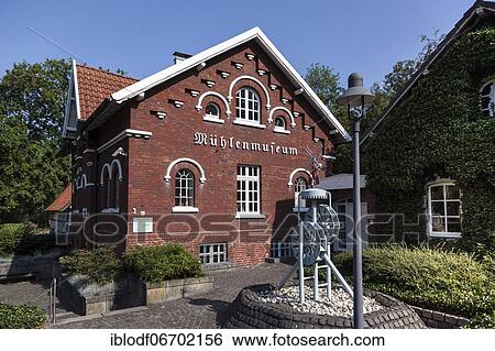 Water mill and mill museum, Dinslaken-Hiesfeld, Dinslaken, North Rhine-Westphalia, Germany, Europe View Large Photo Image Stock Photograph - Water mill and mill museum, Dinslaken-Hiesfeld, Dinslaken, North Rhine-Westphalia, Germany, Europe. Fotosearch
