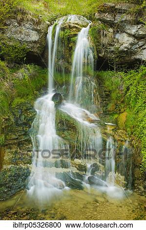 Waterfall, St. Gallen, Switzerland, Europe View Large Photo Image Stock Image - Waterfall, St. Gallen, Switzerland, Europe. Fotosearch