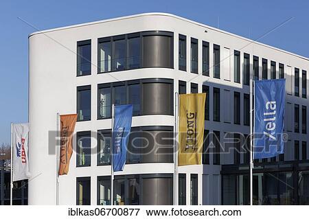 Xella group headquarters, flags with product brands Ytong, Silka, Hebel, Ursa, international group of companies for building and insulating materials, Duisburg, North Rhine-Westphalia, Germany, Europe View Large Photo Image Stock Photo - Xella group headquarters, flags with product brands Ytong, Silka, Hebel, Ursa, international group of companies for building and insulating materials, Duisburg, North Rhine-Westphalia, Germany, Europe. Fotosearch