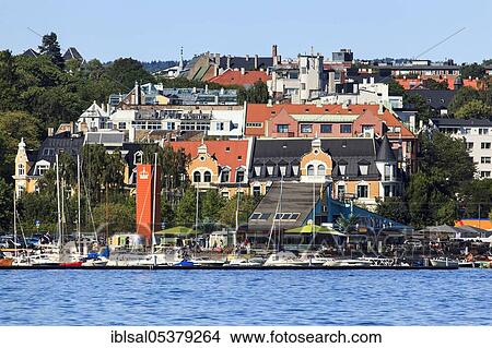 Yachts in port of Oslo, Norway, Europe View Large Photo Image Picture - Yachts in port of Oslo, Norway, Europe. Fotosearch