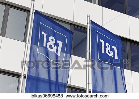 1& 1, flags in front of the building, mobile and internet service provider, brand of United Internet AG, Düsseldorf, North Rhine-Westphalia, Germany, Europe View Large Photo Image Stock Photo - 1& 1, flags in front of the building, mobile and internet service provider, brand of United Internet AG, Düsseldorf, North Rhine-Westphalia, Germany, Europe. Fotosearch