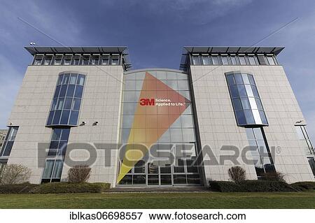 Stock Photo - 3M Deutschland Gmbh, Headquarters, US-Mulit-Technology Group, Neuss, North Rhine-Westphalia, Germany, Europe. Fotosearch