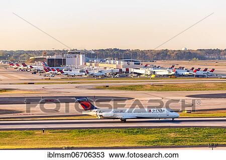 A Boeing 717-200 aircraft of Delta Air Lines with the registration N717JL at Atlanta airport, USA, North America View Large Photo Image Stock Image - A Boeing 717-200 aircraft of Delta Air Lines with the registration N717JL at Atlanta airport, USA, North America. Fotosearch