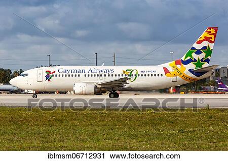 A Boeing 737-300 aircraft of Cayman Airways with the registration VP-CAY at Miami Airport, USA, North America View Large Photo Image Stock Image - A Boeing 737-300 aircraft of Cayman Airways with the registration VP-CAY at Miami Airport, USA, North America. Fotosearch