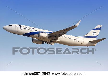 A Boeing 737-800 aircraft of El Al Israel Airlines with registration number 4X-EKF takes off from Tel Aviv Airport, Israel, Asia View Large Photo Image Stock Image - A Boeing 737-800 aircraft of El Al Israel Airlines with registration number 4X-EKF takes off from Tel Aviv Airport, Israel, Asia. Fotosearch