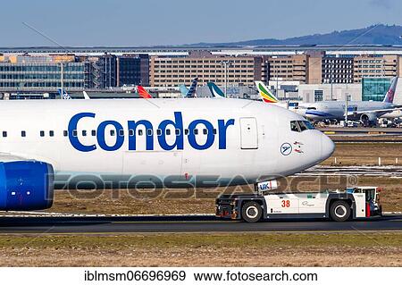 A Boeing 767-300ER aircraft of Condor with registration D-ABUK at Frankfurt Airport (FRA), Frankfurt, Germany, Europe View Large Photo Image Stock Photo - A Boeing 767-300ER aircraft of Condor with registration D-ABUK at Frankfurt Airport (FRA), Frankfurt, Germany, Europe. Fotosearch