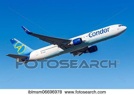 A Boeing 767-300ER aircraft of Condor with registration D-ABUC at Frankfurt Airport (FRA), Frankfurt, Germany, Europe View Large Photo Image Stock Photo - A Boeing 767-300ER aircraft of Condor with registration D-ABUC at Frankfurt Airport (FRA), Frankfurt, Germany, Europe. Fotosearch