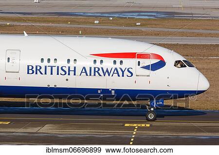 A British Airways Boeing 787-9 Dreamliner aircraft with registration G-ZBKF at Stuttgart Airport (STR), Stuttgart, Germany, Europe View Large Photo Image Stock Photo - A British Airways Boeing 787-9 Dreamliner aircraft with registration G-ZBKF at Stuttgart Airport (STR), Stuttgart, Germany, Europe. Fotosearch