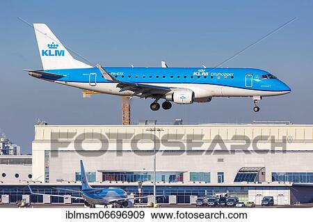 A KLM cityhopper Embraer ERJ175 with registration PH-EXK at Stuttgart Airport (STR), Stuttgart, Germany, Europe View Large Photo Image Stock Photo - A KLM cityhopper Embraer ERJ175 with registration PH-EXK at Stuttgart Airport (STR), Stuttgart, Germany, Europe. Fotosearch