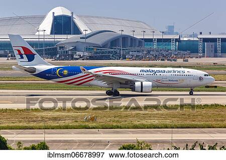 A Malaysia Airlines Airbus A330-200 aircraft with registration number 9M-MTX at Guangzhou Airport, China, Asia View Large Photo Image Stock Photo - A Malaysia Airlines Airbus A330-200 aircraft with registration number 9M-MTX at Guangzhou Airport, China, Asia. Fotosearch