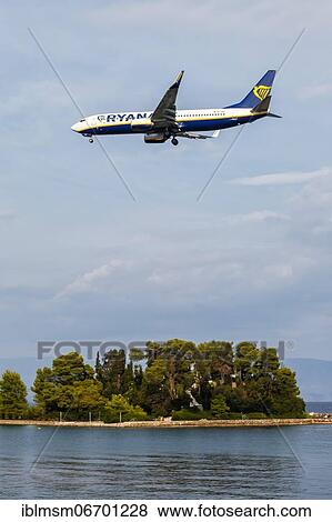 A Ryanair Boeing 737-800 with registration number 9H-QBF at Corfu Airport (CFU), Corfu, Greece, Europe View Large Photo Image Stock Photo - A Ryanair Boeing 737-800 with registration number 9H-QBF at Corfu Airport (CFU), Corfu, Greece, Europe. Fotosearch
