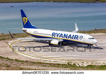 A Ryanair Boeing 737-800 with registration SP-RSM at Corfu Airport (CFU), Corfu, Greece, Europe View Large Photo Image Stock Photography - A Ryanair Boeing 737-800 with registration SP-RSM at Corfu Airport (CFU), Corfu, Greece, Europe. Fotosearch