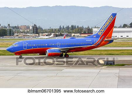 A Southwest Airlines Boeing 737-700 aircraft with registration N700GS at San Jose Airport (SJC), USA, North America View Large Photo Image Stock Photography - A Southwest Airlines Boeing 737-700 aircraft with registration N700GS at San Jose Airport (SJC), USA, North America. Fotosearch