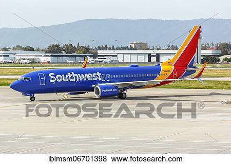 A Southwest Airlines Boeing 737-800 aircraft with registration N8556Z at San Jose Airport (SJC), USA, North America View Large Photo Image Stock Photo - A Southwest Airlines Boeing 737-800 aircraft with registration N8556Z at San Jose Airport (SJC), USA, North America. Fotosearch
