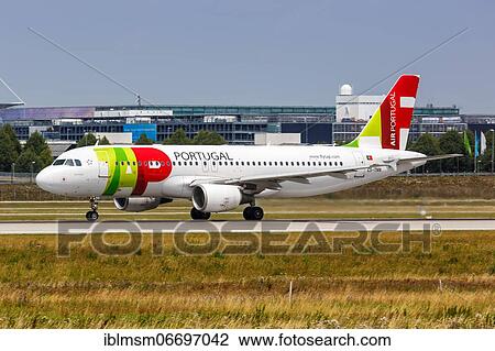 A TAP Air Portugal Airbus A320 with registration CS-TNN at Munich Airport (MUC), Munich, Germany, Europe View Large Photo Image Stock Image - A TAP Air Portugal Airbus A320 with registration CS-TNN at Munich Airport (MUC), Munich, Germany, Europe. Fotosearch