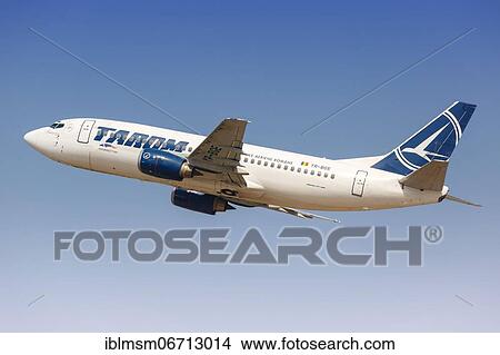 A Tarom Boeing 737-300 aircraft with registration number YR-BGE takes off from Tel Aviv Airport, Israel, Asia View Large Photo Image Picture - A Tarom Boeing 737-300 aircraft with registration number YR-BGE takes off from Tel Aviv Airport, Israel, Asia. Fotosearch