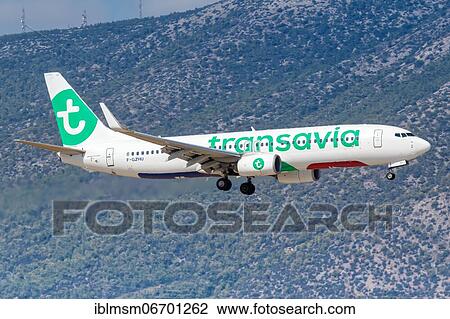 A Transavia Boeing 737-800 with registration number F-GZHU at Athens Airport (ATH), Athens, Greece, Europe View Large Photo Image Stock Image - A Transavia Boeing 737-800 with registration number F-GZHU at Athens Airport (ATH), Athens, Greece, Europe. Fotosearch
