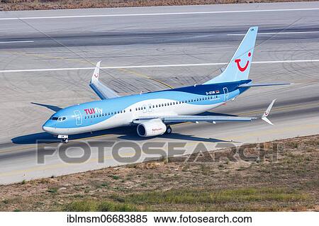 A TUIfly Boeing 737-800 with registration D-ATUM at Rhodes Airport (RHO), Rhodes, Greece, Europe View Large Photo Image Stock Photography - A TUIfly Boeing 737-800 with registration D-ATUM at Rhodes Airport (RHO), Rhodes, Greece, Europe. Fotosearch
