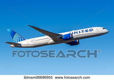 Stock Photography - A United Airlines Boeing 787-9 Dreamliner aircraft with registration number N29978 at Frankfurt Airport (FRA), Frankfurt, Germany, Europe. Fotosearch